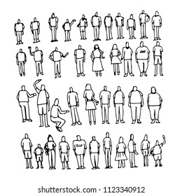 People cartoon icon