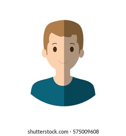 people casual man cloth icon, vector illustration