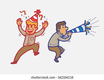 People Celebrating