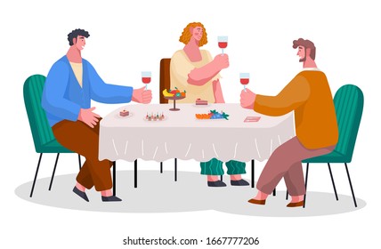 Eating Lunch Cartoon Images, Stock Photos & Vectors | Shutterstock