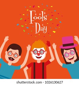 people celebration fools day 