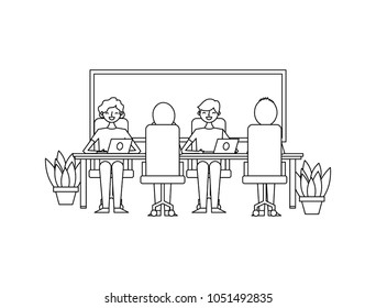 people character activity
