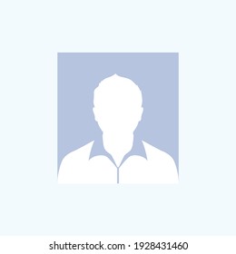 People character avatar template. Vector flat person illustration. 