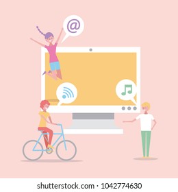 people character cartoon