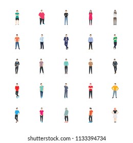 
People Character Icon Pack 

