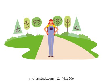 people character outdoors