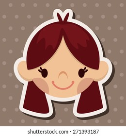people character theme elements