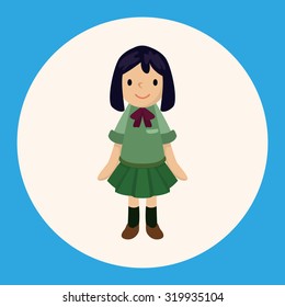 people character theme elements