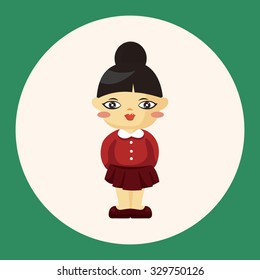 people character theme elements