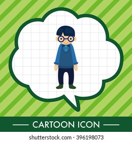 people character theme elements