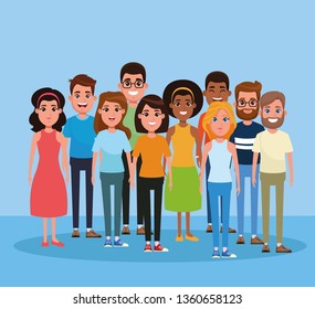 People characters cartoons
