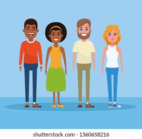 People characters cartoons