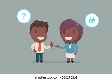people chatting vector illustration