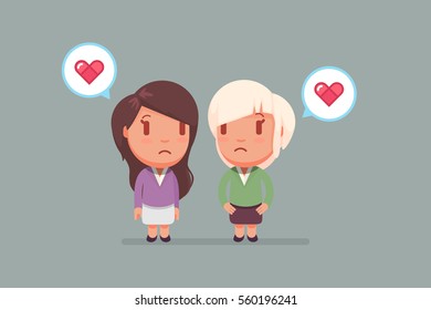 people chatting vector illustration