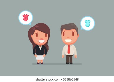 people chatting vector illustration
