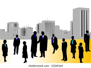 People , city