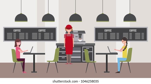 people coffee shop