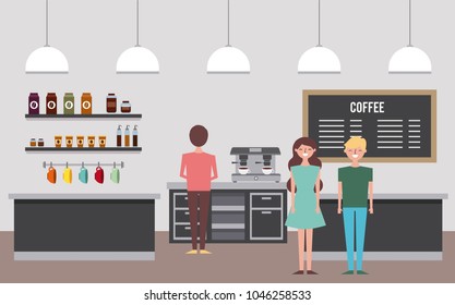 people coffee shop