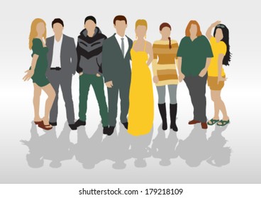 People color set