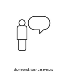 People, Communication, Bubble Chat and Speech