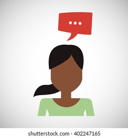 People communication design , vector illustration