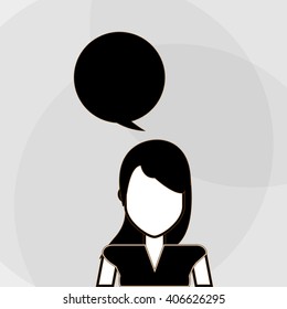 People communication design , vector illustration