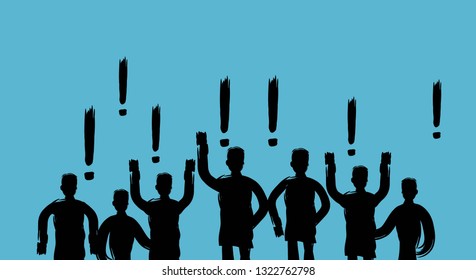 People communication in search of ideas, problem solving.