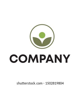 People, community, creative hub, social connection icons and logo