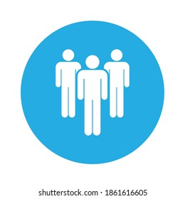 vector de icono de grupo de comunidad