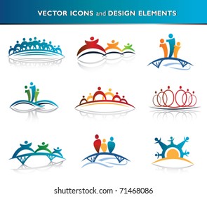 People and community icon pack