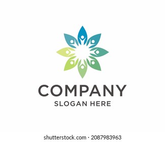 Inspiración en el diseño del logo de la comunidad de personas