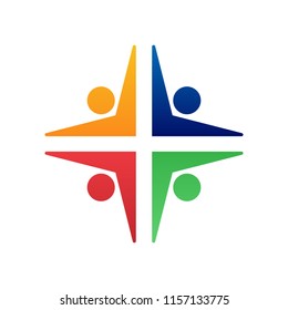 People Community Logo Design