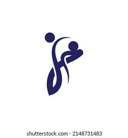 Menschen Community Logo Design Vektorvorlage. Teamwork-Design