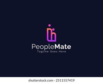 People Community Logo I Gradient Vector Logo