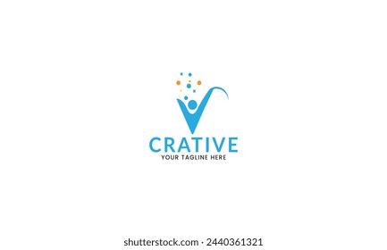 people comunity logo simple modern corporate logo design