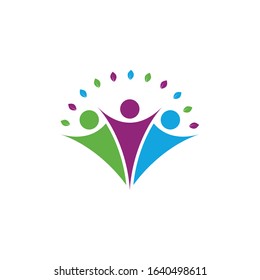 people comunity logo,for comunity people and busines logo simple modern