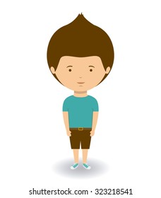 People concept about man cartoon design, vector illustration eps 10