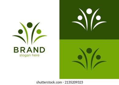People concept. Very suitable for symbol, logo, company name, brand name, personal name, icon and many more.