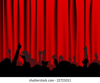 People at the concert