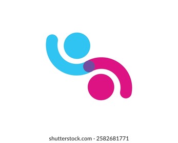 people connect symbol design vector illustration isolated on transparent background