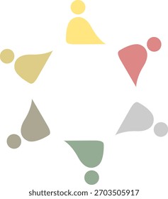 LOGOTIPO DE ASSINATURA DE TRABALHO EM EQUIPE DO SINDICATO DE PESSOAS CONECTADAS

