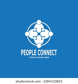 People connection  social media network business 