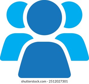 People Contact Icon Man business card add Illustrations 