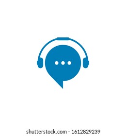 People contact,customer service or call center logo icon illustration design  