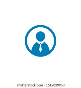 People contact,customer service or call center logo icon illustration design  