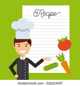 people cooking design, vector illustration eps10 graphic 