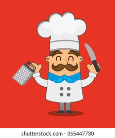people cooking design, vector illustration eps10 graphic 