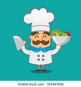 people cooking design, vector illustration eps10 graphic 