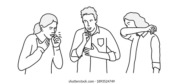 9,504 Woman coughing Stock Vectors, Images & Vector Art | Shutterstock