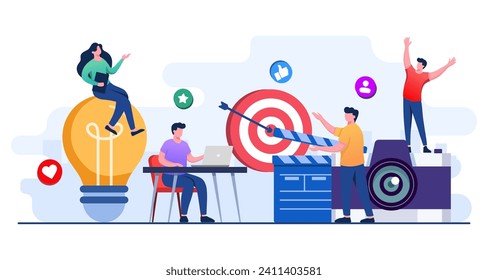 People creating video content, for marketing, Promotion, e-commerce, Digital marketing, Content Strategy, Blogging, Blog, Vlog, Influencer marketing, Advertisement, Endorsement, Campaign, live stream